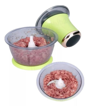 Foto de Molino Picador Eléctrico Multifuncional - Pica Verduras y Carne en Segundos